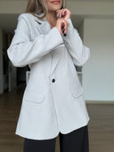 Blazer Intention - Gris perla