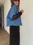 Blusa Bliss - Azul Denim