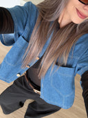 Blusa Bliss - Azul Denim