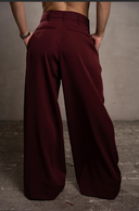 Ref.115: Pantalón Vioka Rojo Vino