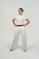 Ref.113: Set - Básica Estilo Body Manga corta Y Pantalón 1 prense – Hueso