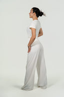 Ref.113: Set - Básica Estilo Body Manga corta Y Pantalón 1 prense – Hueso