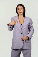 Ref.110-1: Blazer Semi-Oversize – Lila