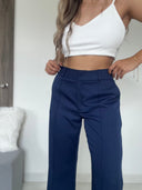 Ref. 067-3: Pantalón recto semiceñido – Azul oscuro