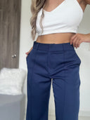 Ref. 067-3: Pantalón recto semiceñido – Azul oscuro