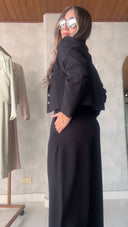 Ref. 074: Suit - Blazer corto y Pantalón recto – negro