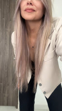 Ref. 074-1: Blazer corto – nude