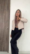 Ref. 074-1: Blazer corto – nude
