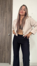 Ref. 074-1: Blazer corto – nude