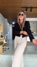 Ref. 074-2: Pantalón recto ancho – Nude