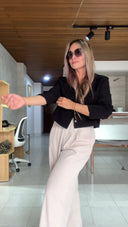 Ref. 074-2: Pantalón recto ancho – Nude