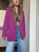Ref.099-1: Blazer Elegante- Magenta