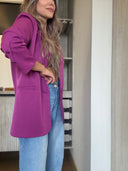 Ref.099-1: Blazer Elegante- Magenta