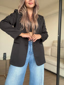 Ref.099-1: Blazer Elegante- Negro
