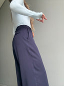 Ref.099-2:Pantalón clásico recto - Azul oscuro