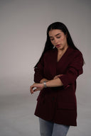 Ref.115: Blazer Vioka Rojo Vino