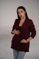 Ref.115: Blazer Vioka Rojo Vino
