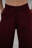 Ref.115: Pantalón Vioka Rojo Vino
