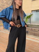 Set Air & Bliss - Azul Denim y Negro