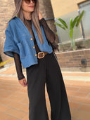 Set Air & Bliss - Azul Denim y Negro