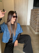 Set Air & Bliss - Azul Denim y Negro
