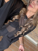 Set Cape Negro - Croptop gift