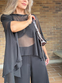 Set Cape Negro - Croptop gift