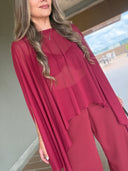 Set Cape Vino - Croptop gift