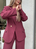 Suit Merit - Burgundy