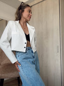 Ref. 102-2: Blazer corto – Hueso