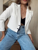 Ref. 102-2: Blazer corto – Hueso